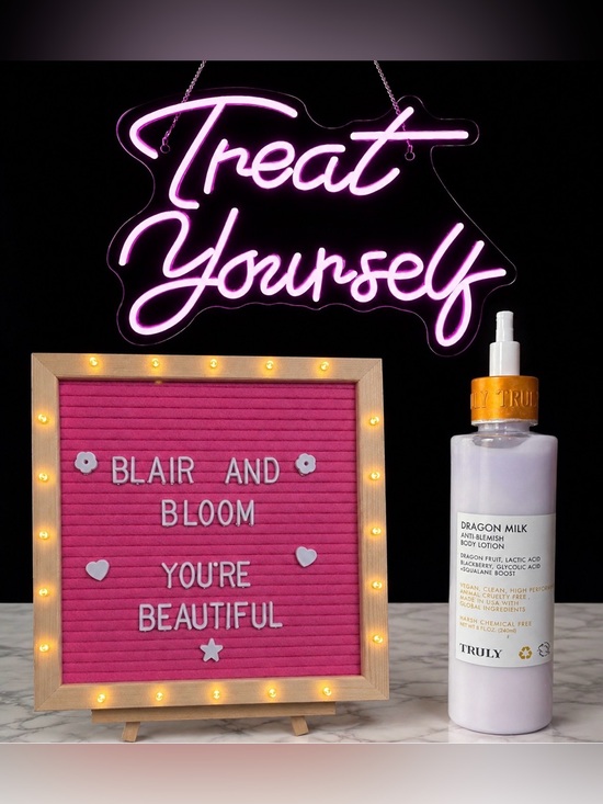 TRULY Other - Truly Beauty DISCONTINUED Dragon Milk Anti-Blemish Body Lotion - * lid for pump*